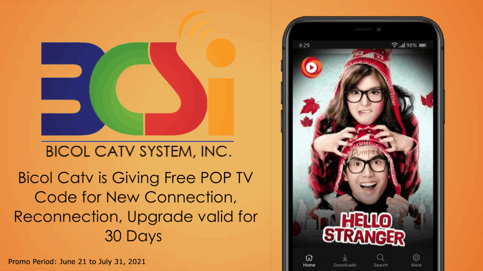 FREE POPTV for 1 Month